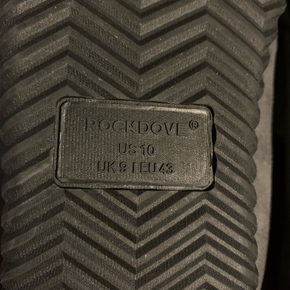 ROCKDOVE Mens Alexander Flannel lined Loafer size 10 - Picture 4 of 5